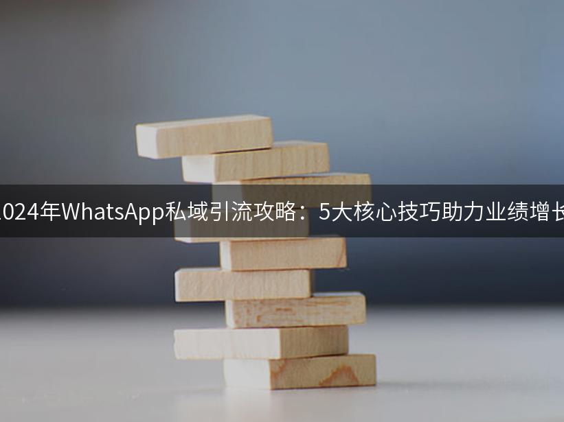 2024年WhatsApp私域引流攻略：5大核心技巧助力业绩增长