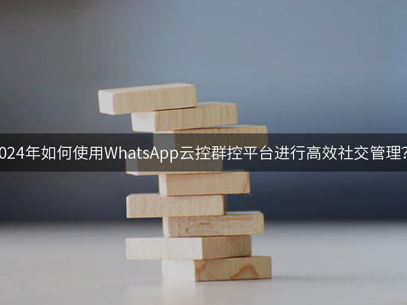 2024年如何使用WhatsApp云控群控平台进行高效社交管理？